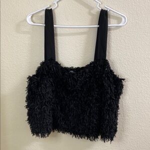 ARULA Black Textured Tank Top - Add to Kpop Demon Hunter‎ Costume!